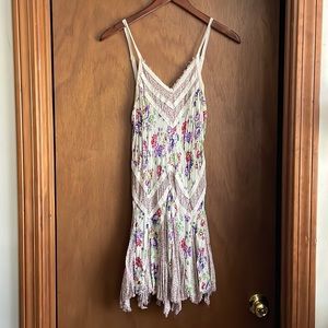 (Intimately) Free People Floral Slip/Dress Size M